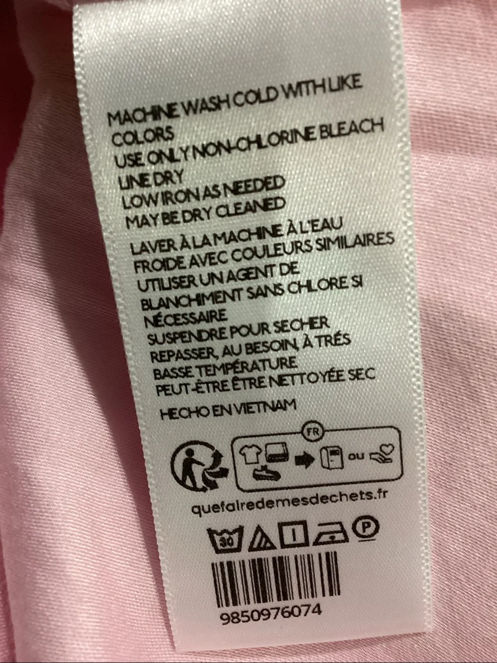 Maeve Babydoll Mini Dress Pink Combo Floral Roses Fit & Flare size Medium Read - Picture 11 of 12